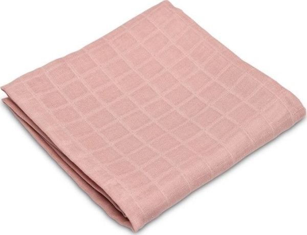 Sensillo musliinivaippa vaaleanpunainen 70x80 cm, 1 kpl.