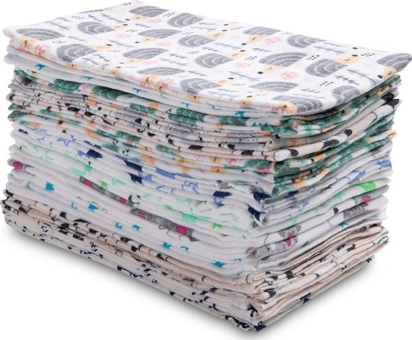 Sensillo flanell bleie med trykk 60x80 cm, 1 stk