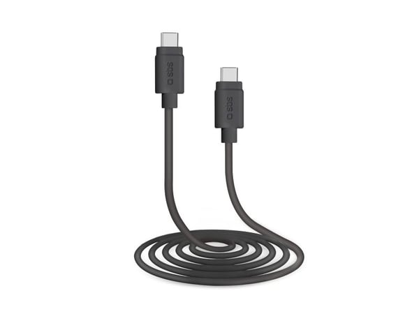 SBS TECABLETCC31K, 1,5 m, USB C, USB C, USB 3.2 Gen 1 (3.1 Gen 1), Sort