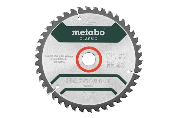 Metabo 628027000, Høy-Hastighets Stål (HHS), Tre, 16,5 cm, 2 cm, 1,8 mm, Metabo