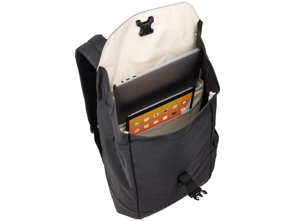 Thule Lithos TLBP213 - black, 40,6 cm (16"), Rom til Notebook, Polyester