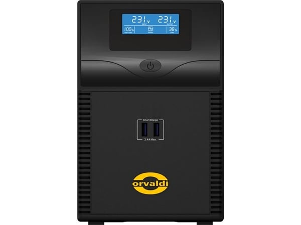 Orvaldi ID2K0CH, Interaktivt indgangsstik, 2 kVA, 1200 W, Pseudo-sinus, 220 V, 240 V
