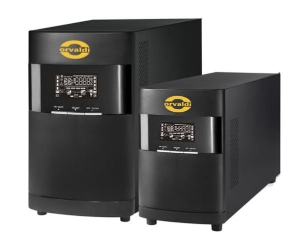 Orvaldi VOTLT3K, Interaktivt indgangsstik, 3 kVA, 2100 W, Ren sinus, 162 V, 290 V