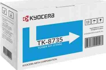 KYOCERA TK-8735C, 40000 sivua, Syaani, 1 kpl