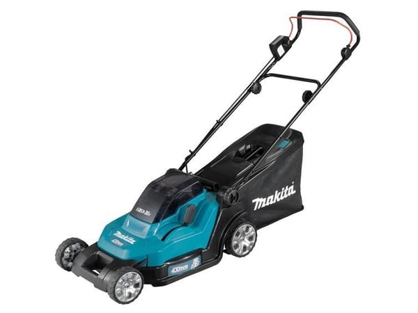 Makita DLM432Z, 575 m², 43 cm, 2 cm, 7,5 cm, 50 L, 4 renkaita - SOLO