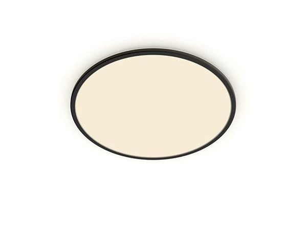 Philips Superslim CL550 - Vegg/taklampe - LED - 22 W - 2700 K - rund - svart - 43cm