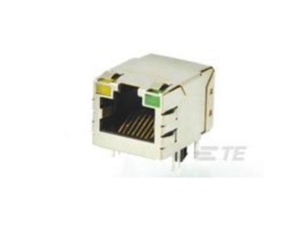 TE Connectivity TE AMP Mag45-kontakter med magnetikk RJ-stikkontakt 6-6605786-1 1 stk