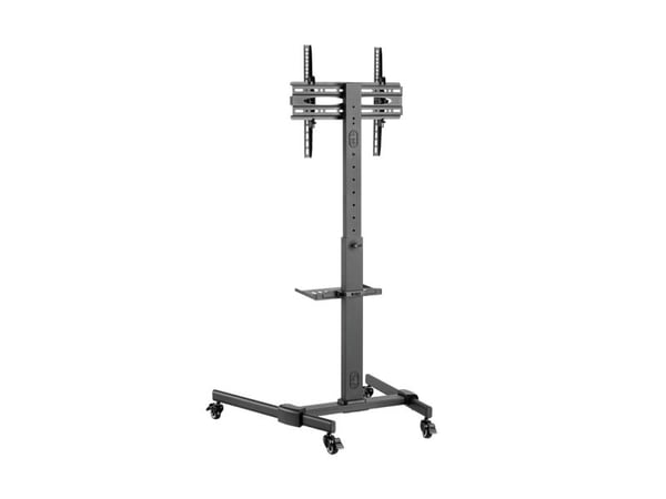 LogiLink BP0121, 139,7 cm (55"), 100 x 100 mm, 400 x 400 mm, -10 - 10°, Plast, Stål, Sort