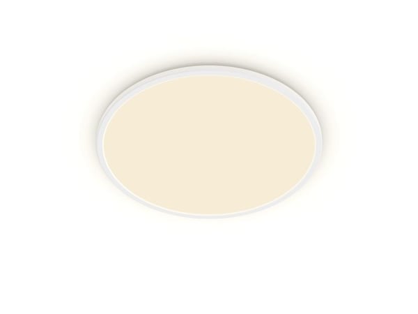 Philips Superslim CL550 - Vegg/taklampe - LED - 22 W - 2700 K - rund - hvit