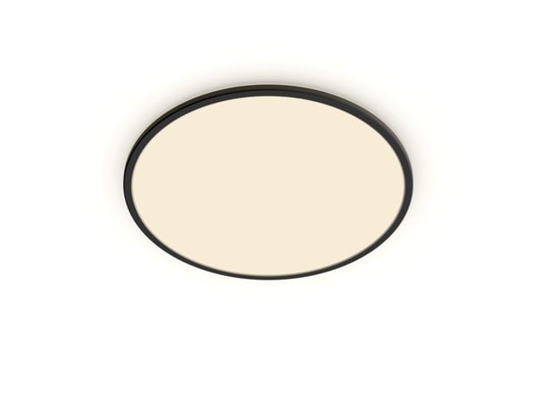 Philips Superslim CL550 - Vegg/taklampe - LED - 22 W - 2700 K - rund - svart - 43cm