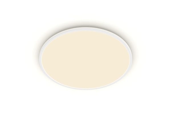 Philips Superslim CL550 - Vegg/taklampe - LED - 36 W - varmt hvitt lys - 2700 K - hvit