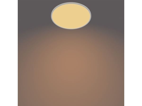 Philips Superslim CL550 - Vegg/taklampe - LED - 36 W - varmt hvitt lys - 2700 K - hvit
