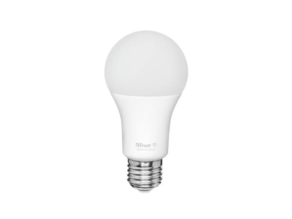 Trust 71281, Smartpære, Wi-Fi, Hvit, LED, E27, A-form