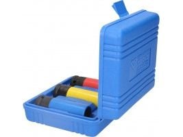 Brilliant Tools BT691005, Støpselsett, 1/2", Metrisk, 3 hoder, 17,19,21 mm, Aluminium