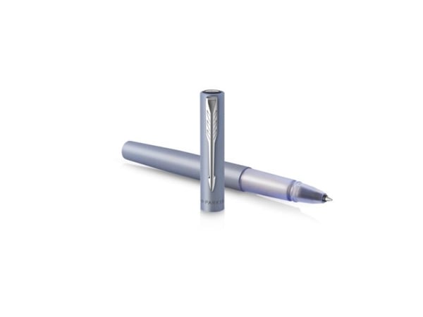 Parker Vector XL, Tynn penn, Blå, Sølv, Rustfritt stål, Kromfarget, 1 stykker