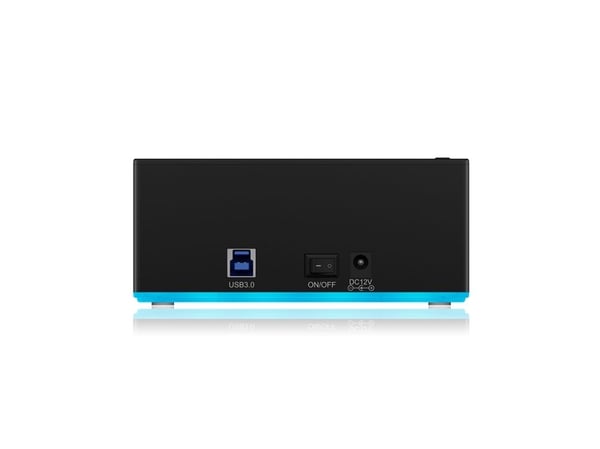 ICY BOX IB-127CL-U3 - Fast tilstand / harddiskstasjonsoppstilling - 2 brønner (SATA-600) - USB 3.2 Gen 1 (ekstern)