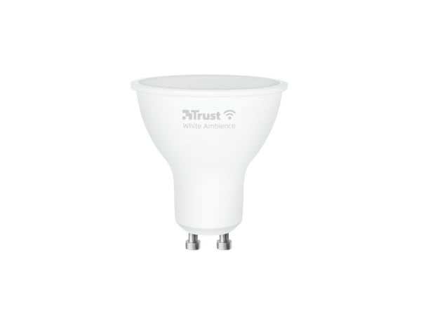 Trust 71283, Smart glödlampa, Wi-Fi, Vit, LED, GU10, Spot