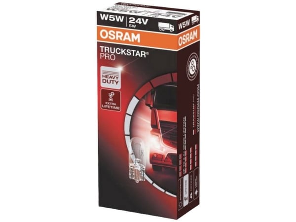 Osram Automotive 2845TSP signallyskilde Truckstar W5W 5 W 24 V