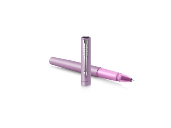Parker Vector XL, Tynn penn, Lilac, Sort, Rustfritt stål, Kromfarget, 1 stykker
