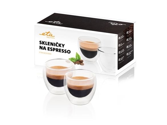 ETA 4181 93000 - Espressoglass - 80 ml (pakke med 2)