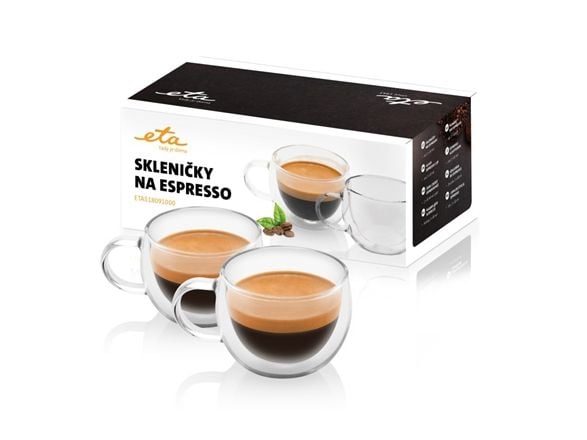ETA 5180 91000 - Espressokopp - 80 ml (en pakke 2)