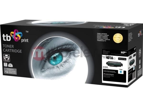 TB - syaani - yhteensopiva - väriainepatruuna (vaihtoehtoisesti: HP 507A) - HP Color LaserJet Enterprise MFP M575; LaserJet Pro MFP M570 - tuottees...