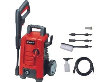 Einhell TC-HP 130, Rett opp, Elektrisk, 5 m, Høyt trykk, Rød, 390 l/t