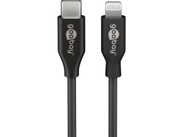 Goobay 39428, 0,5 m, Lightning, USB C, Hanstik, Hanstik, Lajittelu