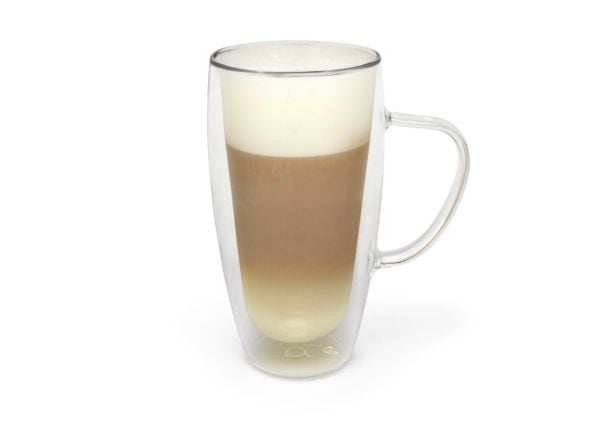 Bredemeijer 165015, Läpinäkyvä, Lasi, Pyöreä, 2 kpl, 400 ml, 91 mm