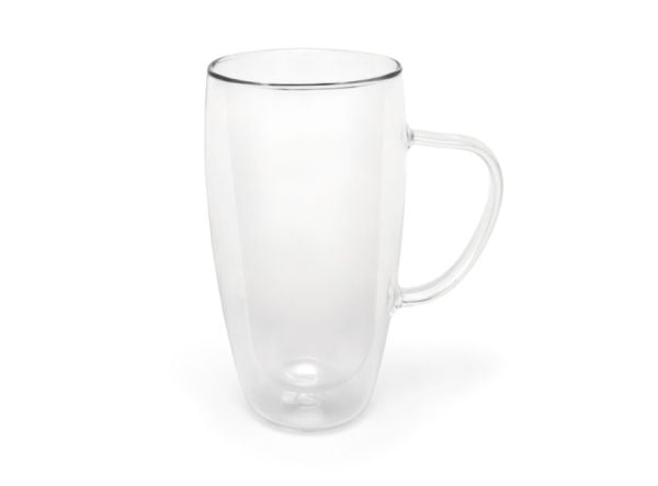 Bredemeijer 165015, Läpinäkyvä, Lasi, Pyöreä, 2 kpl, 400 ml, 91 mm