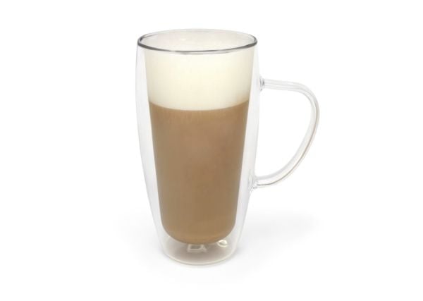 Bredemeijer 165015, Läpinäkyvä, Lasi, Pyöreä, 2 kpl, 400 ml, 91 mm