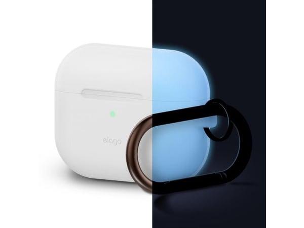 elago Original - Eske for trådløse øretelefoner - silikon - nattgloblå - for Apple AirPods Pro