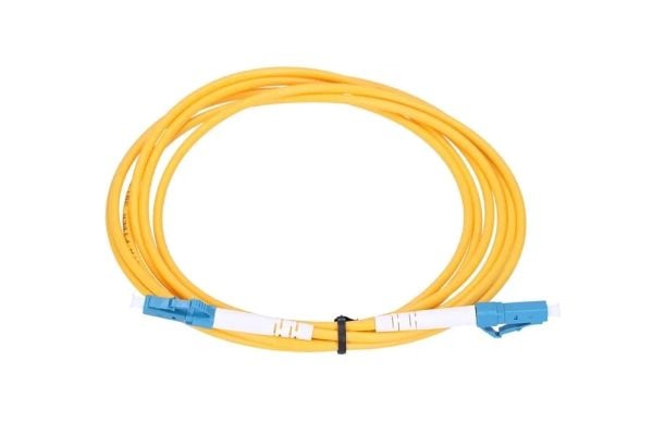 Extralink - Patchkabel - LC/UPC enkelttilstand (han) til LC/UPC enkelttilstand (han) - 0,5 m. - 3 mm - fiberoptik - simplex - G.652D