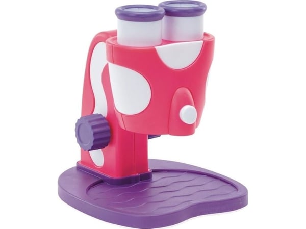 GeoSafari Jr. mikroskop for barn x 8 (rosa)