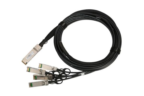 Extralink - 40 GBase direktefestet splitter - QSFP+ til SFP+ - 3 m