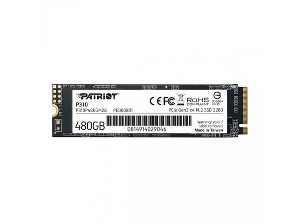 Patriot Memory P310, 480 GB, M.2, 1700 MB/s