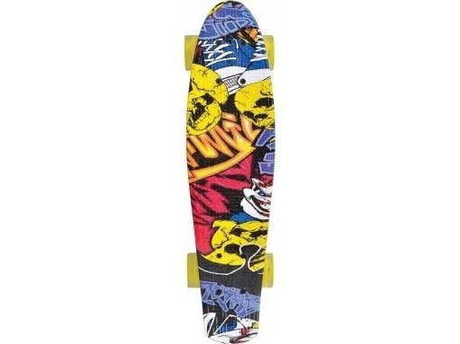 Skateboard “Schildkrot Retro Party zólta 510782”