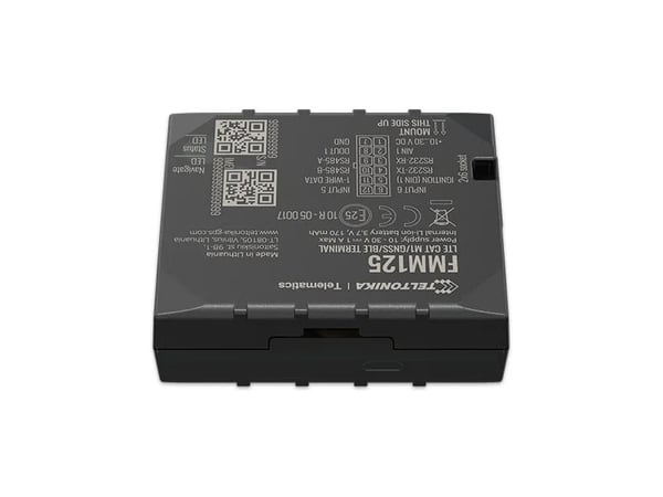 Teltonika FMM125, 0,128 GB, Micro-USB, RS-232/485, Genopladelig, Lithium-Ion (Li-Ion), 3,7 V