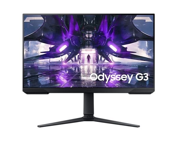 Samsung Odyssey G3 S27AG322NU - LED-skjerm - 27" - 1920 x 1080 Full HD (1080p) @ 165 Hz - VA - 250 cd/m² - 3000:1 - 1 ms - HDMI, DisplayPort - svart