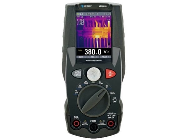 Metrel 2099296 handhållet multimeter med inbyggd termisk kamera