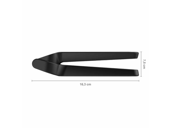 Fiskars 1028361, Vitlökspress med handtag, Svart, 75 mm, 163 mm, Finland, 1 styck