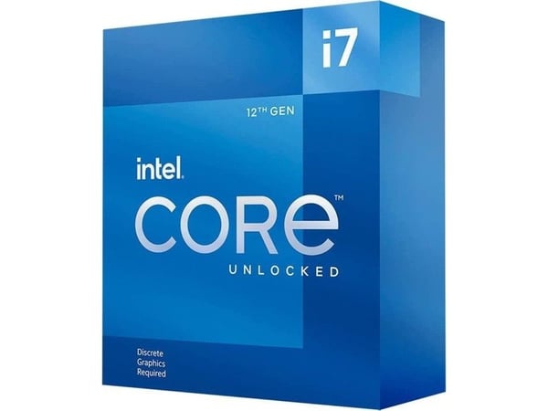 Intel Core i7 12700KF - 3.6 GHz - 12-core - 20 tråder - 25 MB cache - LGA1700 Socket - Boks (uten kjøler)
