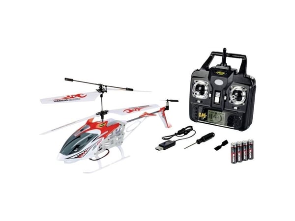 RC kauko-ohjattava helikopteri, aloittelijan malli Carson RC Sport Easy Tyran 250 285 mm RtF