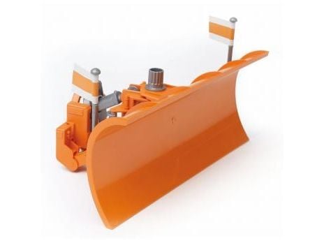 BRUDER veirydningsskilt - oransje - plast - 1:16 - ferdigmontert - 209 mm - 115 mm (2582)