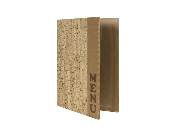 Securit MC-DRA4-CORK, A4, Elastan, PU plastikk, Tre, Matt, Plastikk, Avrundede hjørner