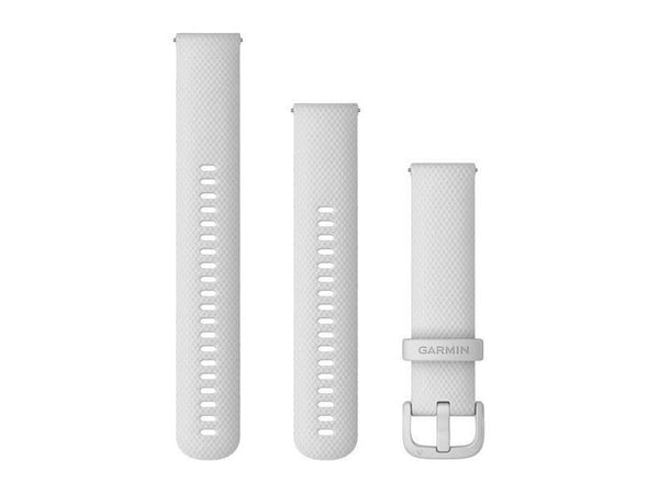 Garmin Quick Release, Yhtye, Silikoni, Valkoinen, 20 mm