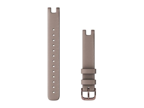 Garmin Lily Bands, Band, Smartklokke, Garmin, Lily, Lær, Bronse