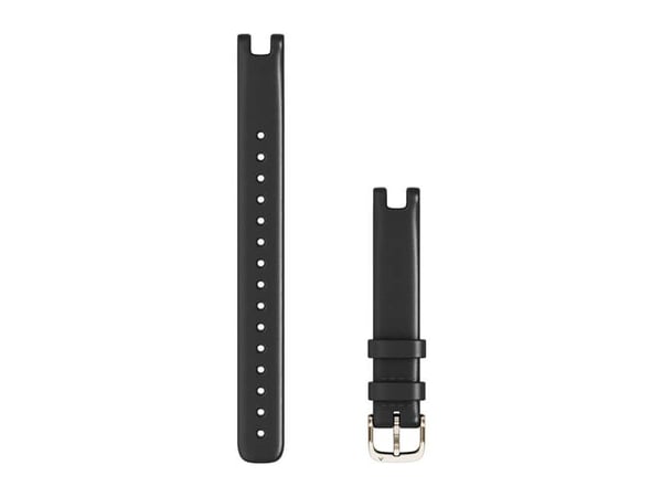 Garmin Lily Bands, Band, SmartWatch, Sort, Garmin, Lily, Læder