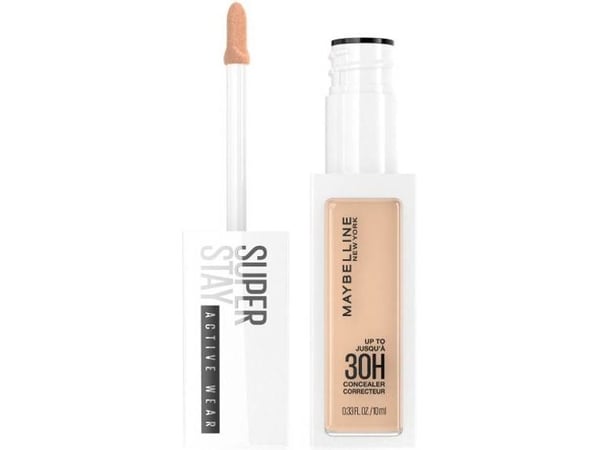 Maybelline SuperStay, Hiekanvärinen iho, Ihonvärinen, Sand, Kaikille ihotyypeille, Rasva (aine), Pullo