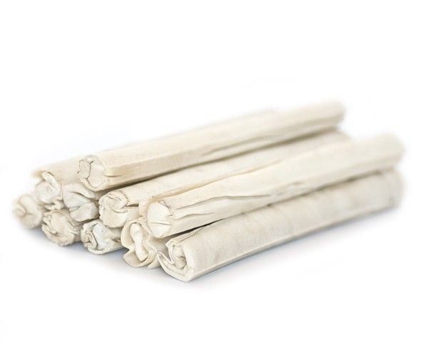 Pressade sticks White 20x2 cm. 10 st